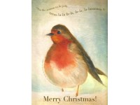Tra la la! Merry Christmas! Card (pack of 6 handmade cards)